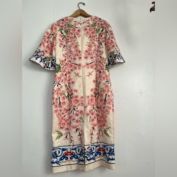 Dikamni | 100% Silk Gorgeous Floral Dress - Picture 7 of 7